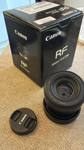 Canon obiettivo 50mm 8 - rf, f1.8