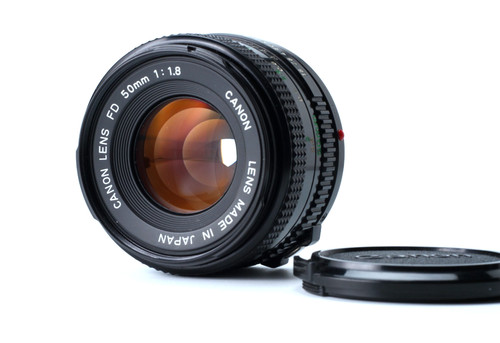 Canon 50mm lens mf - fd,